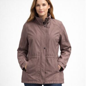 London Fog Brown Mid Length Coat